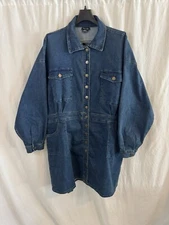 CIty Chic Denim Rider Dress 22W Plus Sized New With Tags