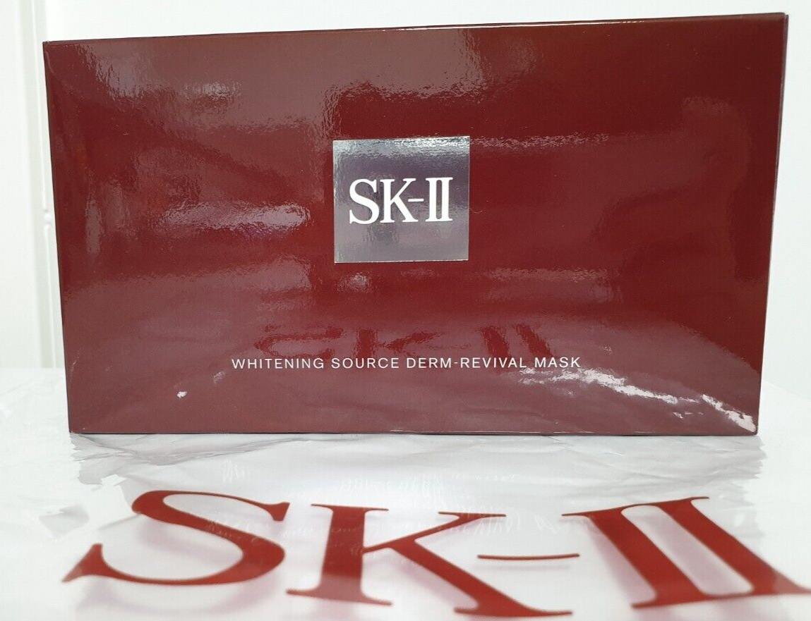 SK-II SK2 Whitening Source Derm Revival Mask 10 sheets Made SK-II SK2 Whitening Source Derm Revival Mask 10 sheets Made