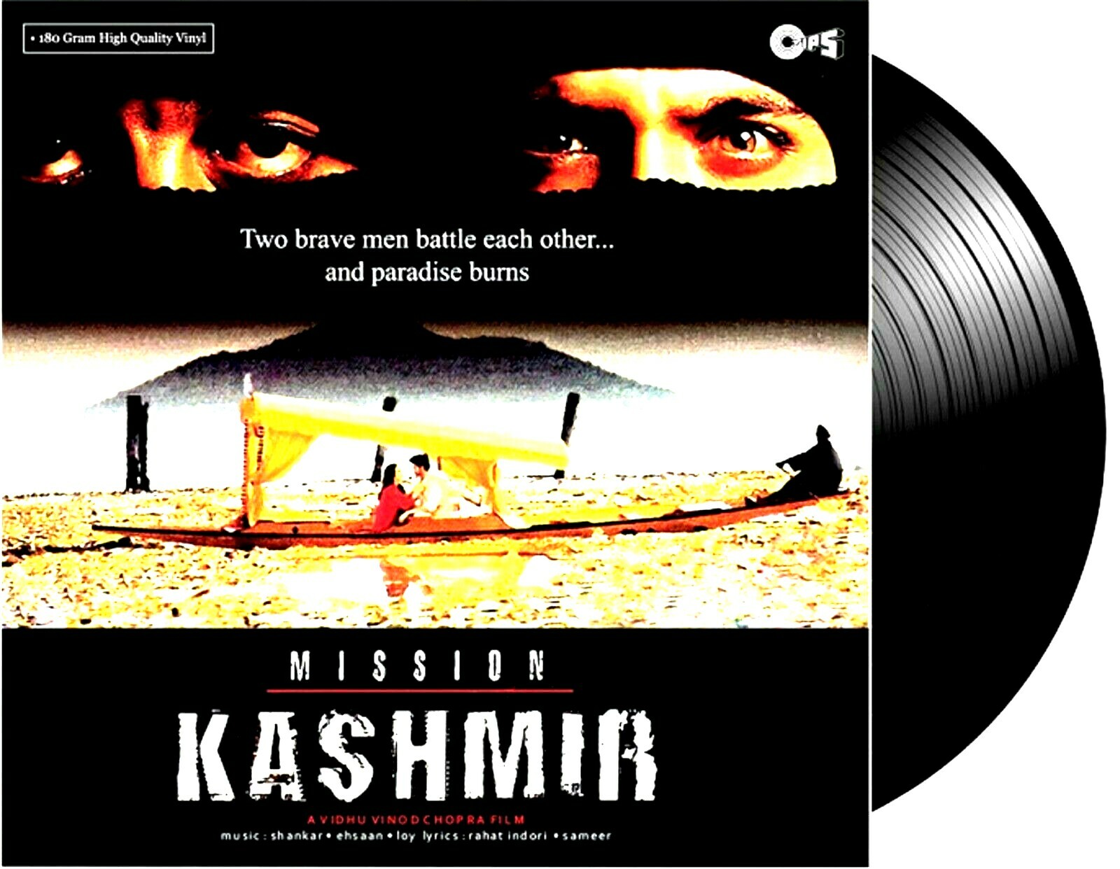MISSION KASHMIR - NEW BOLLYWOOD MOVIE SOUNDTRACK RECORD VINYL LP