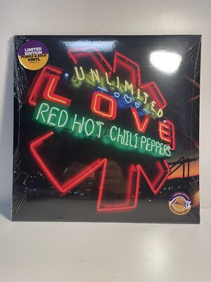 Red Hot Chili Peppers Unlimited Love Purple/Gold Vinyl Lakers Limited Edition