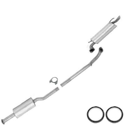 Resonator Muffler Exhaust System Kit fits: 2007-2009 Toyota Camry 2.4L ...