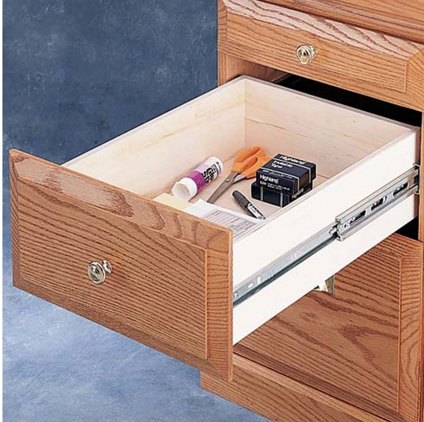 10 Pares - Extensión Completa 100 lb Capacidad Rodamiento de Bolas Cajón Slide 10"-24" Foto 2 de 2