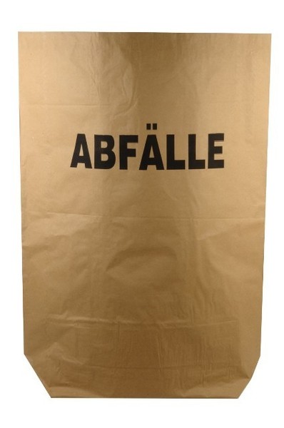 "Papiersack \"AbfäLle\" 120 L MüLlsack Papierbeutel Abfallsack MüLlsack Abfall"-image