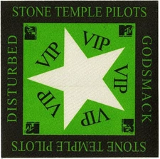 Stone Temple Pilots 2000 MTV Concert Tour w/ Godsmack VIP Backstage Pass