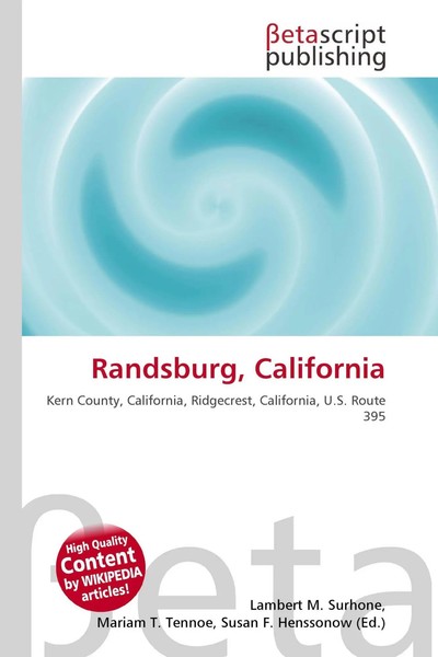 Randsburg, California Lambert M. Surhone (U. A.) Taschenbuch Englisch 2026-image