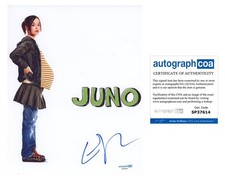 Elliot Page "Juno" AUTOGRAPH Signed Ellen Autographed 8x10 Photo ACOA