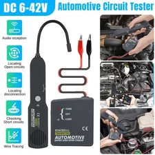 Automotive Short and Open Finder Circuit Tester DC 6-42V Car Wire Tracker Tool