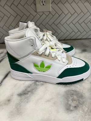 Adidas Originals Drop Step XL White Green High Top Men's Sneakers GZ1574 Sz 7