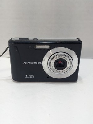 Olympus Tough T-100 12.0MP Digital Camera - Silver for sale online