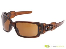Oakley Oil Drum Sunglasses 30-717 Polished Rootbeer/Dark Bronze