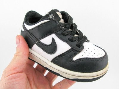 Nike Dunk Low TDE Retro Baby Kleinkind Schuhe Black Panda UK 5,5 EU 22 US 6c 