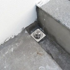 Stainless Steel Balcony Floor Drain Cover Roof Drain Bathroom Drain Cover
