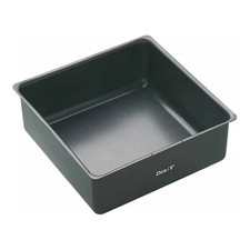 Image of MasterClass Non-Stick Deep 23cm Loose Base Square Cake Pan