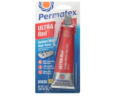 Permatex 81630 Ultra Red RTV Gasket Maker 3oz – High Temp Silicone Sealant Pro
