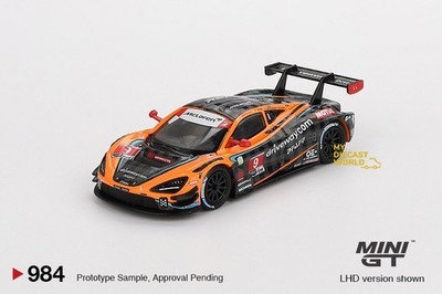 1/64 Mini GT #984 McLaren 720S GT3 Evo Pfaff Motorsports IMSA