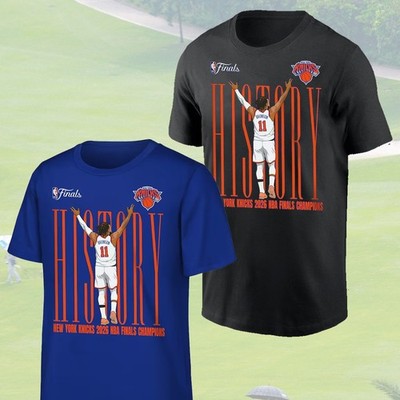  HOT- Jalen Brunson History New York Team Knick 2026 Basketball Finals Champion