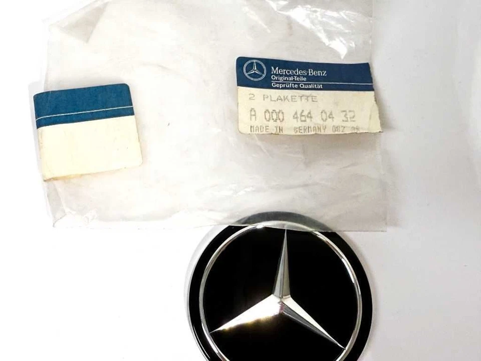 63-85 Mercedes R107 R113 W116 W123 Volante Emblema Insignia 6cm 000464032 NUEVO Foto 2 de 4