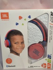 JBL JR310BT Kids Wireless Bluetooth On-Ear Headphones - Red