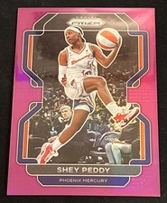 2022 Panini Prizm WNBA Purple Prizm /99 Shey Peddy #94 Rookie RC Phoenix Mercury