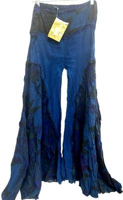 Female Bell Bottom Pants. Extra Wide Legs. Awesome Colors. Great For Dancing