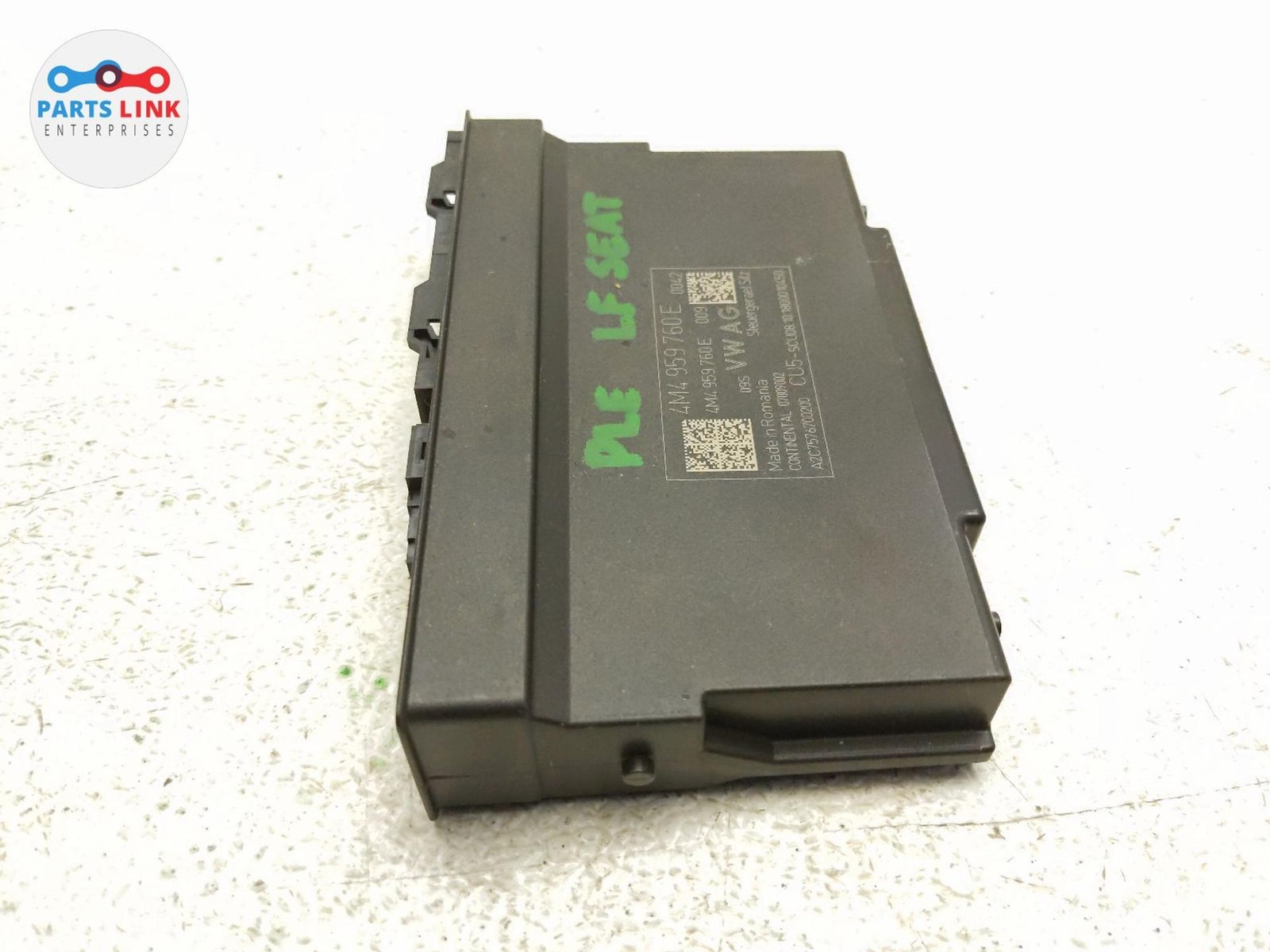 2016-20 BENTLEY BENTAYGA FRONT LEFT SEAT POWER MEMORY CONTROL MODULE 4M4959760E