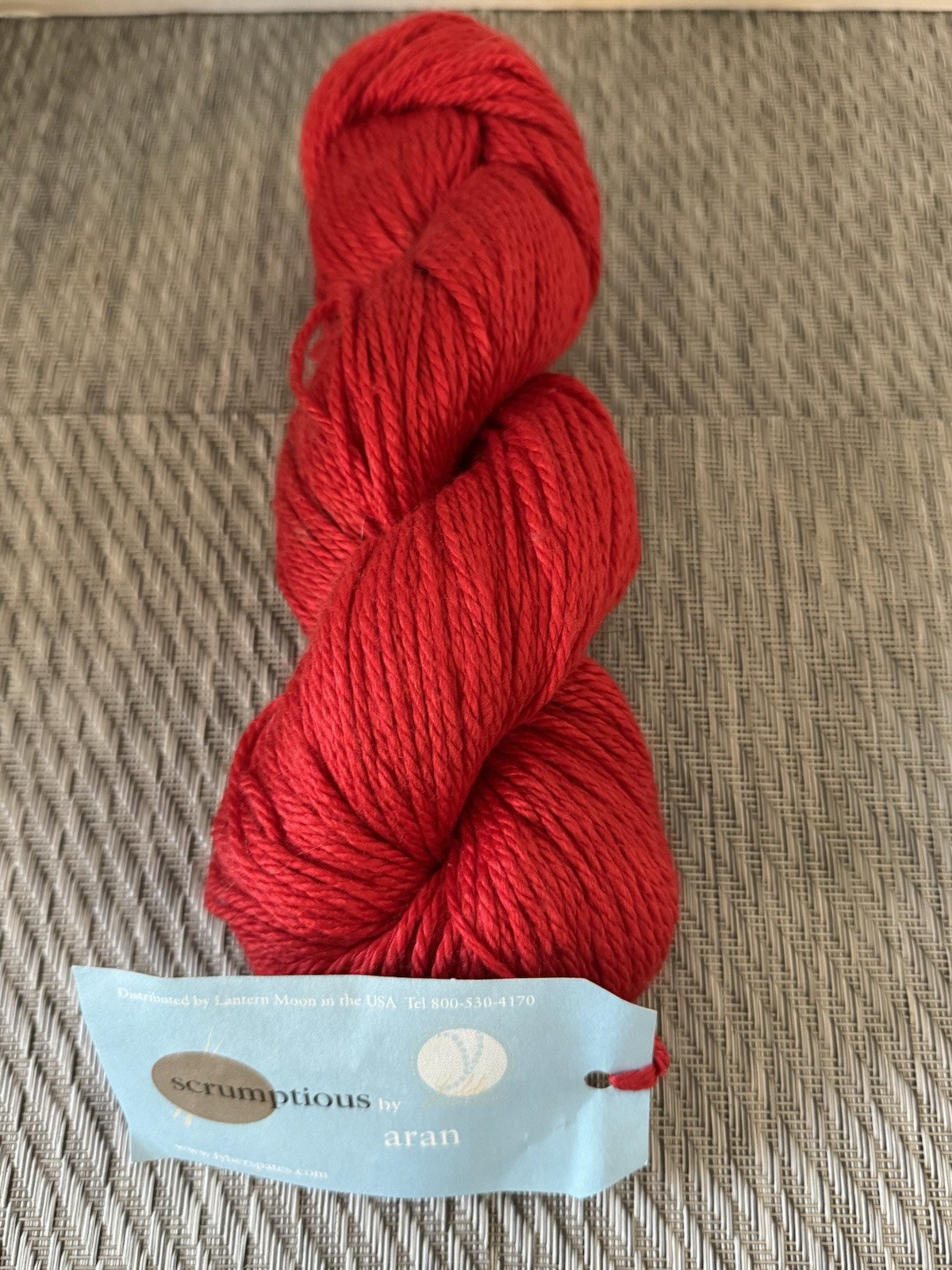 (4) Fyberspates Scrumptious Aran Yarn Color#410-Empire Biscuit  100g/180yds