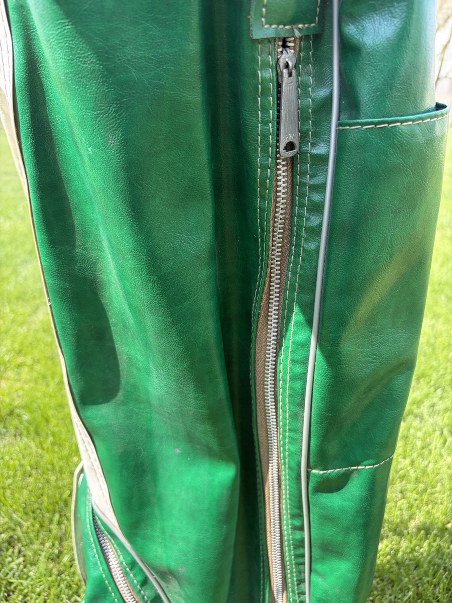 VTG 70's Jack Nicklaus MacGregor Golf Bag 5 Way Divider Green