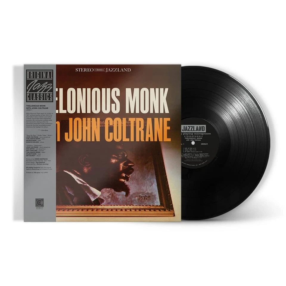Thelonious Monk with John Col Thelonious Monk With John Col (Vinyl) (US IMPORT) - Image 3 of 3