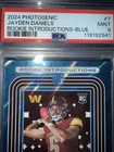 Jayden Daniels 2024 Panini Photogenic Rookie Introductions Blue  /99 PSA 9