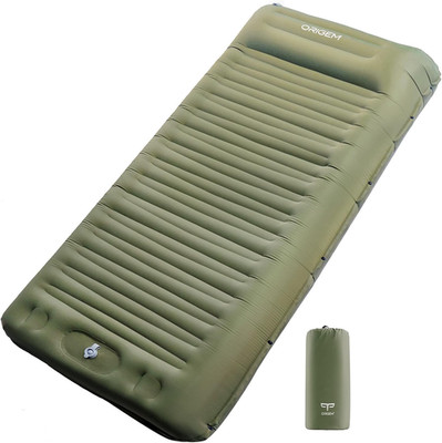 Origem selbstaufblasende Campingmatte - 14 cm verbesserte Isomatte mit integrierter