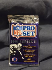 All New 1991 Pro Set Series 2 15 Card Set Factory Sealed NFL Football