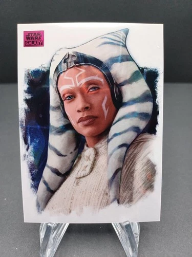2025 Topps Chrome Star Wars Galaxy Magenta Lava Refractor #113/250! The Wanderer