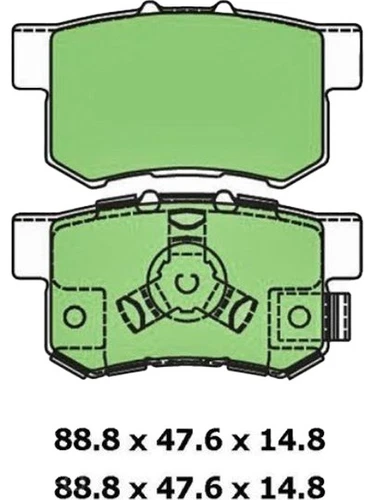 Protex Blue Brake Pads (DB1728B) - Picture 1 of 12