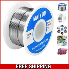 Versatile 63-37 Tin Lead Solder Wire 0.8mm 50g - Easy to Use for Strong Joints