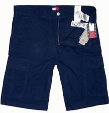 TOMMY JEANS CARGO BERMUDAS SHORTS KURZE HERREN HOSE OTIS TWILL REGULAR NEU NAVY