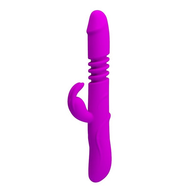 Pretty Love Vibrator Rabbit Ward Up Down Rabbit Vibrator Lila 26 Cm ø 3,5 Cm-image
