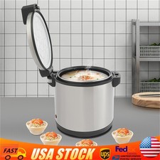 19L/20Qt Electric Rice Warmer Non-stick Cylindrical Shape Commercial Rice Warmer