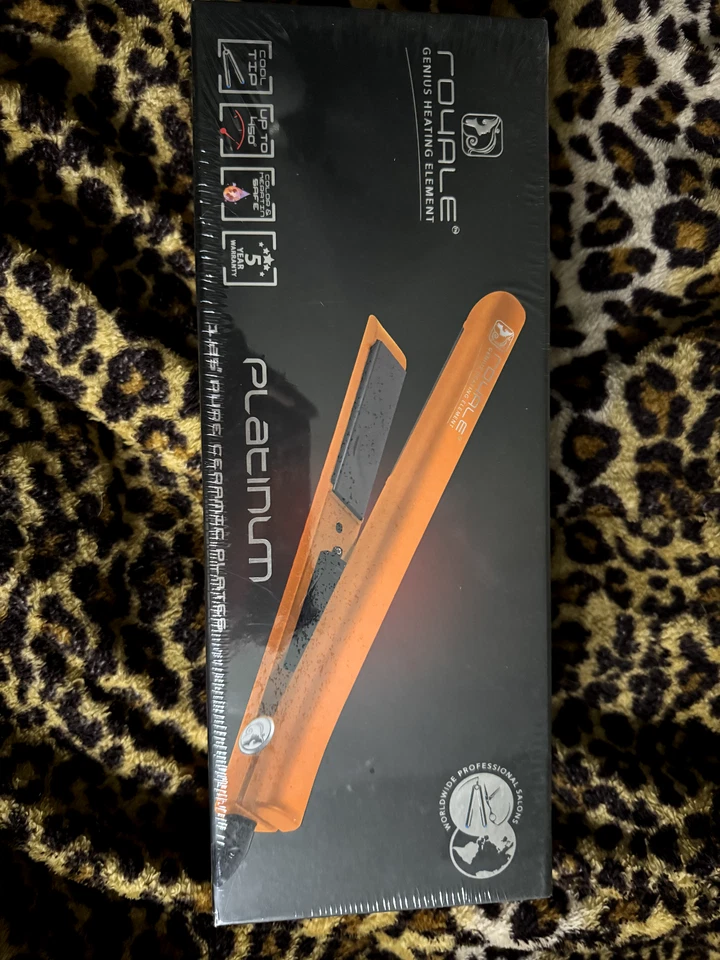 BNIB.. Platinum Genius Ceramic Heating Element Flat Iron. MSRP $350 - Image 2 of 2
