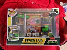 Funko Bitty POP! Bitty Box Teenage Mutant Ninja Turtles Guarida de alcantarillado Exhibición en caja
