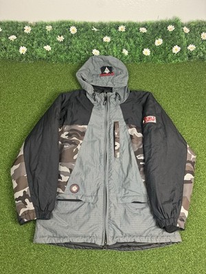 Vintage Y2K World Industries Jacket Youth L Snowboarding Ski Grey