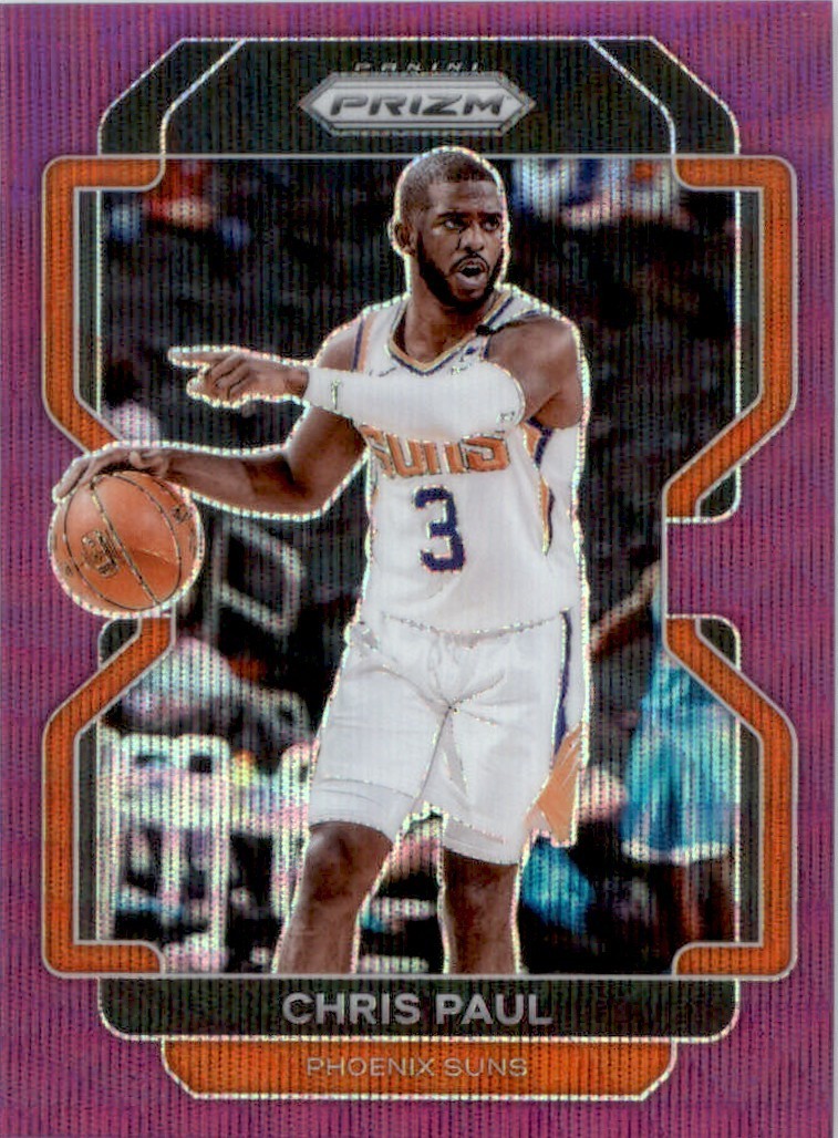 2021-22 Panini Prizm - Chris Paul #89 Purple Wave Prizm