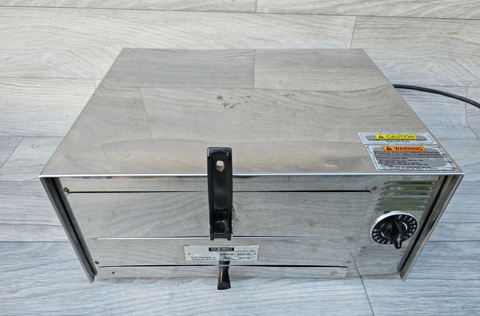Nova Industries N-300 Commercial Countertop Pizza Oven 120V 1600W DiGiorno
Opens in a new window or