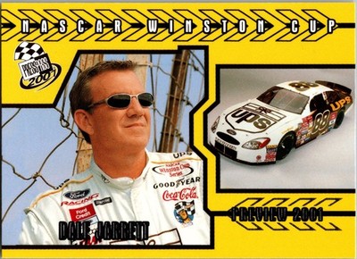 2001 PRESS PASS INC. RACING #99 DALE JARRETT