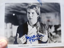 STAR WARS Harrison Ford Signed Autograph Photo Empire Raiders Indiana Jones 1980