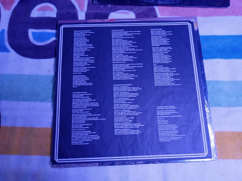 Eddy Grant - Killer On The Rampage LP Vinyl Record 1982  Foto 4 de 4