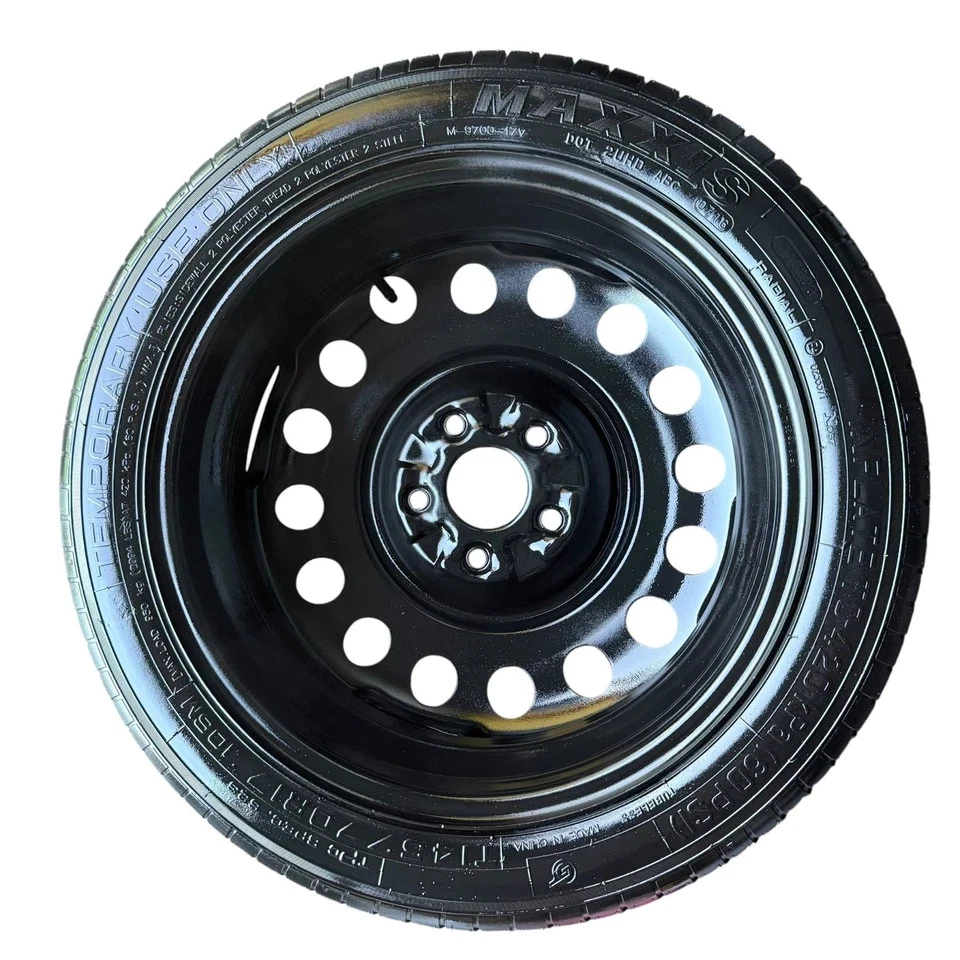 T145/70R17 Spare Tire 17x4 Rim 5 Lug 5x120 CB64.1 Fits BMW 3 5 7 X1 X3 X5 - Image 2 of 3