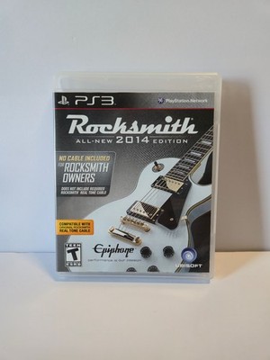 Rocksmith (Sony PlayStation 3, 2013) PS3 CIB Complete TESTED No Cable