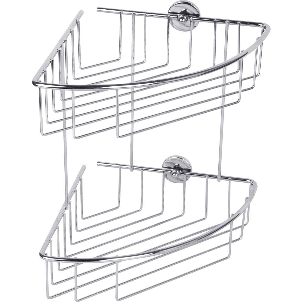 Panier de douche d'angle tesa baath Plus serviteur chrome brillant sans perçage