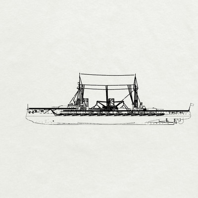 MRY-SFW 190S 1/600 German SMS Von der Tann battlecruiser 3mm