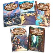 National Park Mystery Series - Books 1-5 Paperback by Aaron Johnson - Brand New